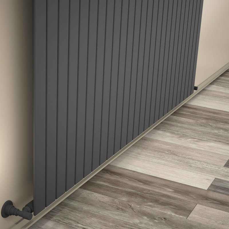 Type 10V Radiateur Décoratif 400x1920 Anthracite - 1