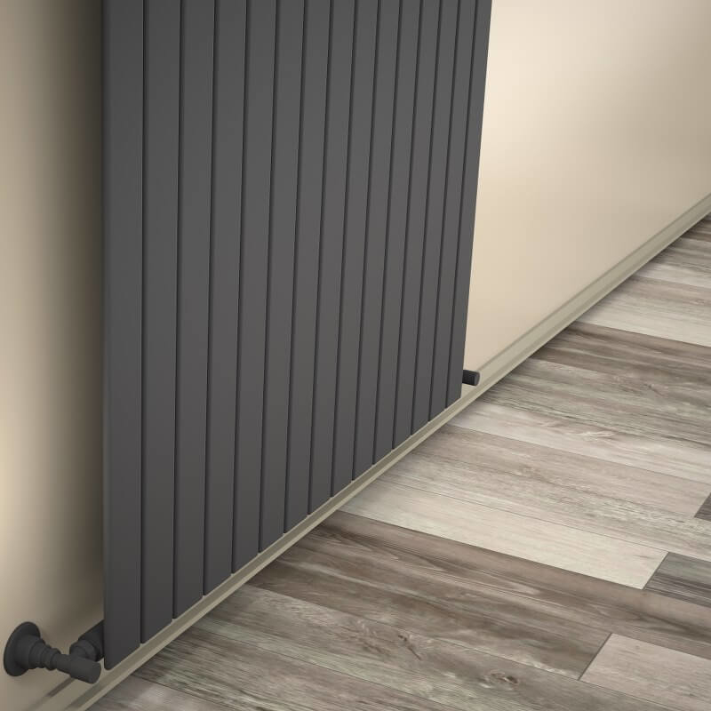 Type 10V Radiateur Décoratif 500x1106 Anthracite 