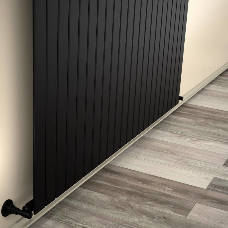 Type 10V Radiateur Décoratif 500x1624 Noir mat