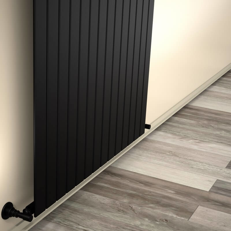 Type 10V Radiateur Décoratif 900x1032 Noir mat