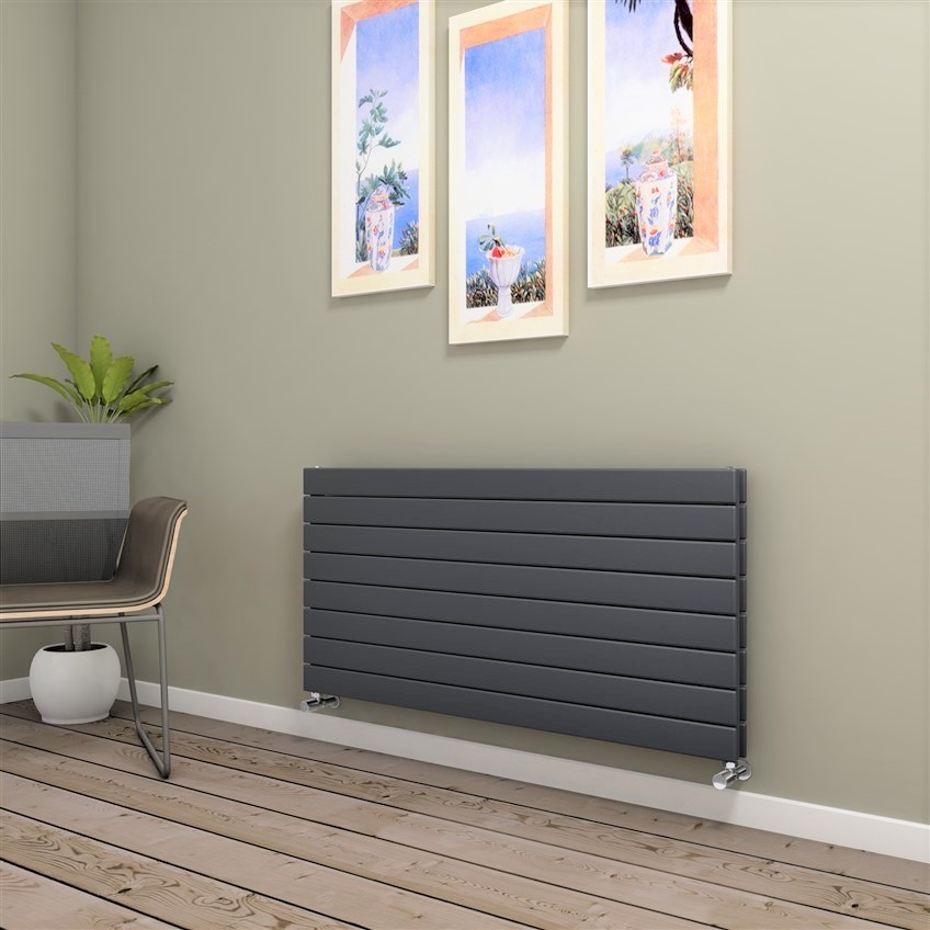 Type 20H Decorative Radiator 588x1200 Anthracite - 1