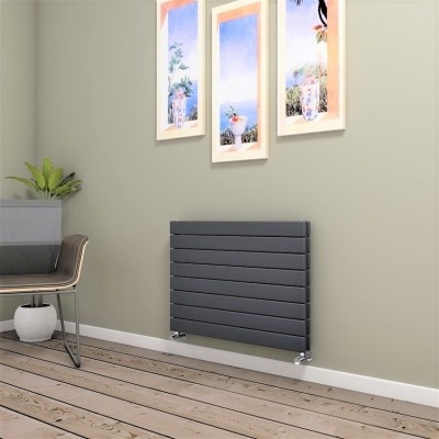Type 20H Decorative Radiator 588x800 Matte Black - 1