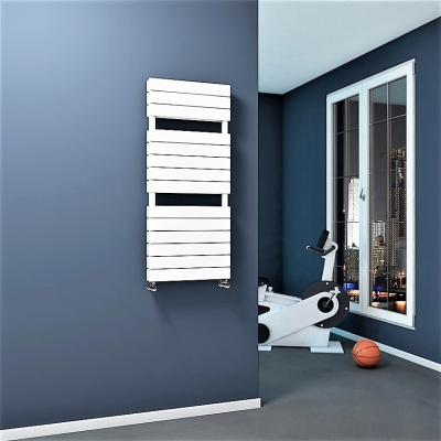Tip 20H Decorative Towel Rail 500x1180 White