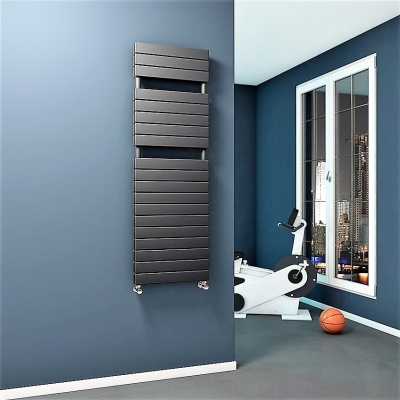Tip 20H Decorative Towel Rail 600x1550 Anthracite