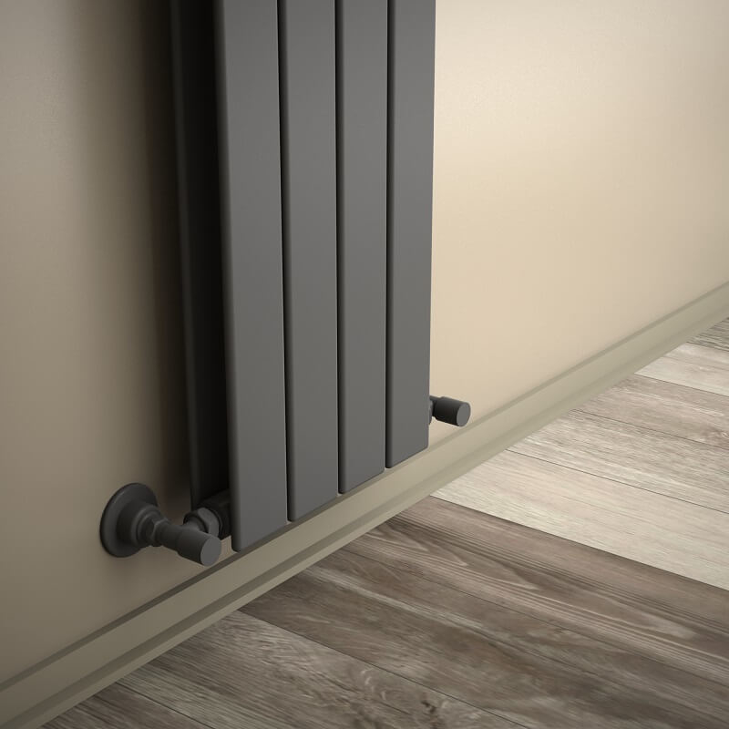 Type 20V Decorative Radiator 1500x292 Anthracite 