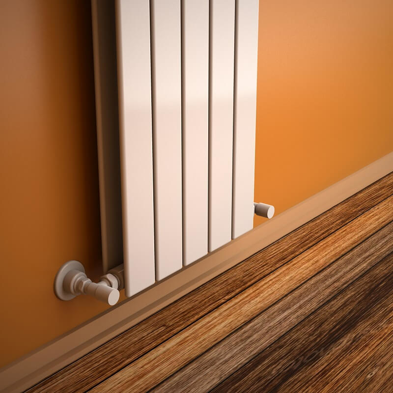 Type 20V Decorative Radiator 1600x366 White 
