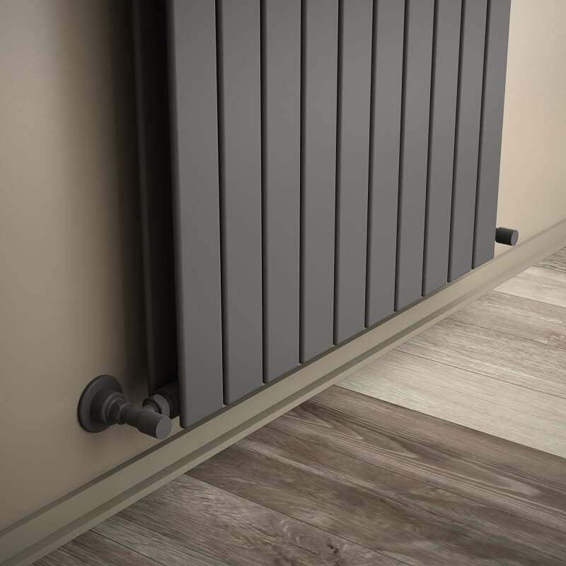Type 20V Decorative Radiator 1800x736 Anthracite - 1