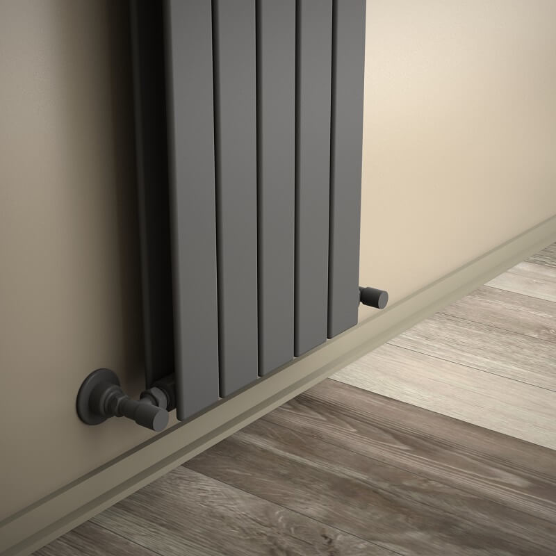 Type 20V Decorative Radiator 2200x366 Anthracite 