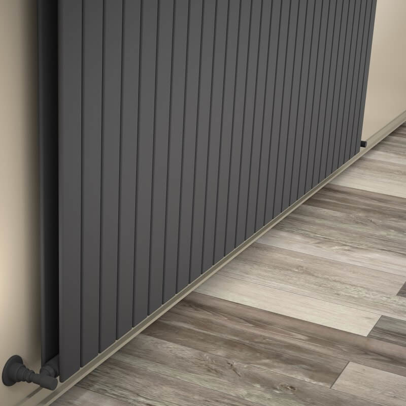 Type 20V Decorative Radiator 500x2142 Anthracite 