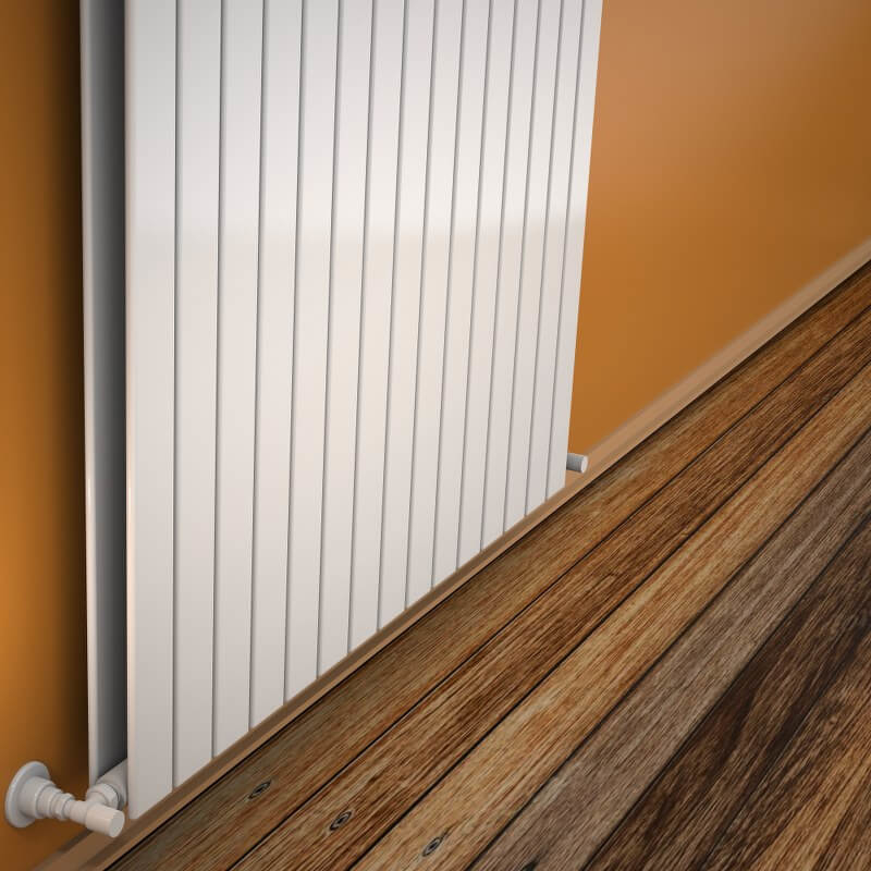 Type 20V Decorative Radiator 600x1106 White 