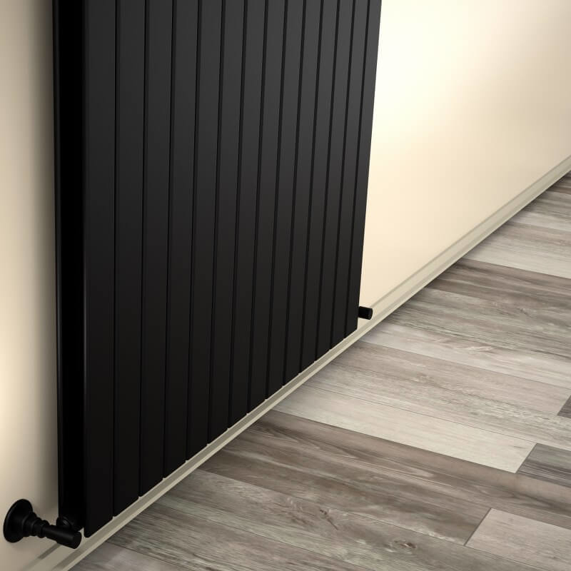 Type 20V Radiateur Décoratif 500x1032 Noir mat  