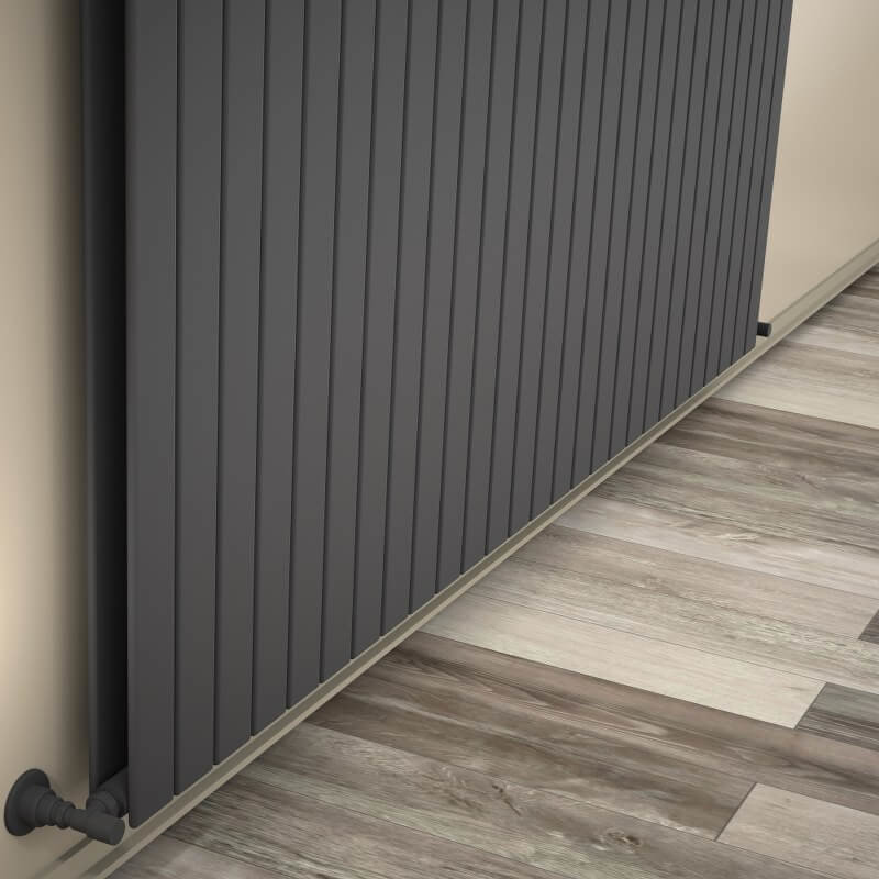 Type 20V Radiateur Décoratif 600x1994 Anthracite - 1