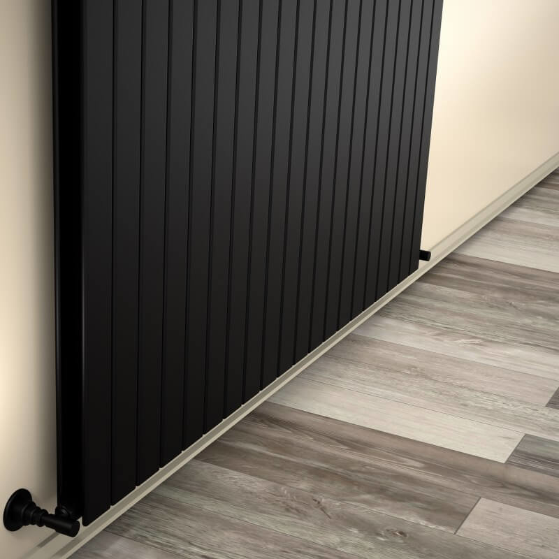 Type 20V Radiateur Décoratif 900x1476 Noir mat  