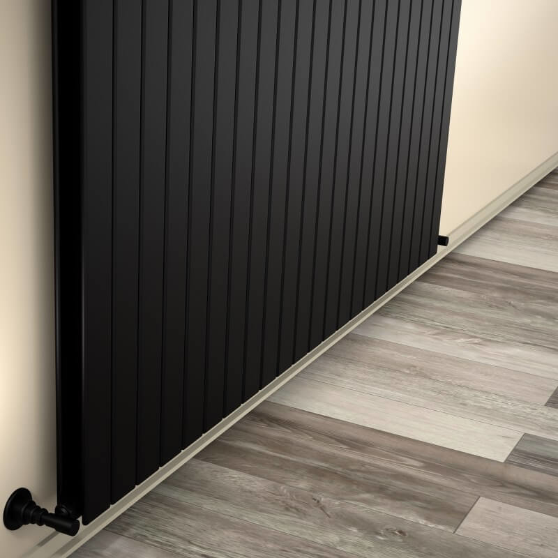 Type 20V Radiateur Décoratif 900x1624 Noir mat  