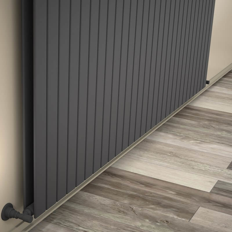 Type 20V Radiateur Décoratif 900x2142 Anthracite - 1