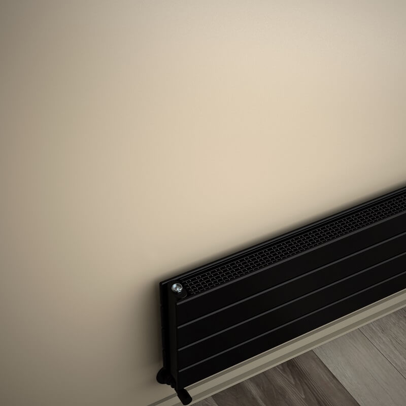 Type 21H Decorative Radiator 292x1000 Matte Black