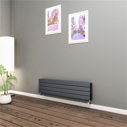 Type 21H Decorative Radiator 292x1200 Anthracite - 5