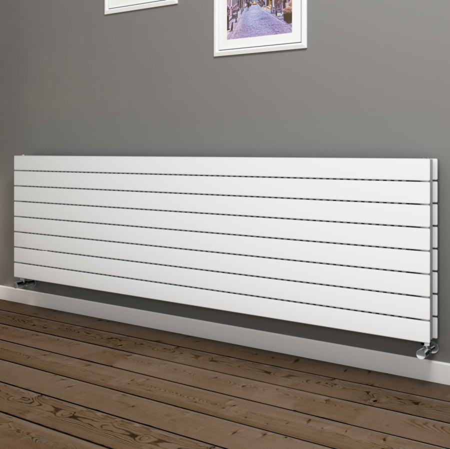 Type 21H Decorative Radiator 588x2000 White - 2