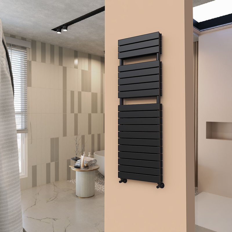 Tip 21H Decorative Towel Rail 500x1550 Black