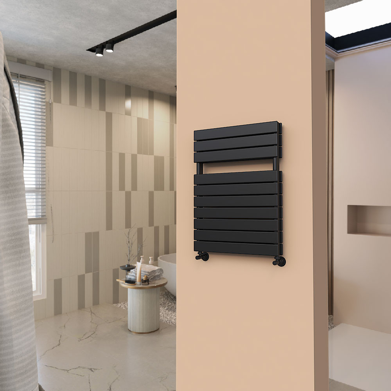 Tip 21H Decorative Towel Rail 600x810 Black