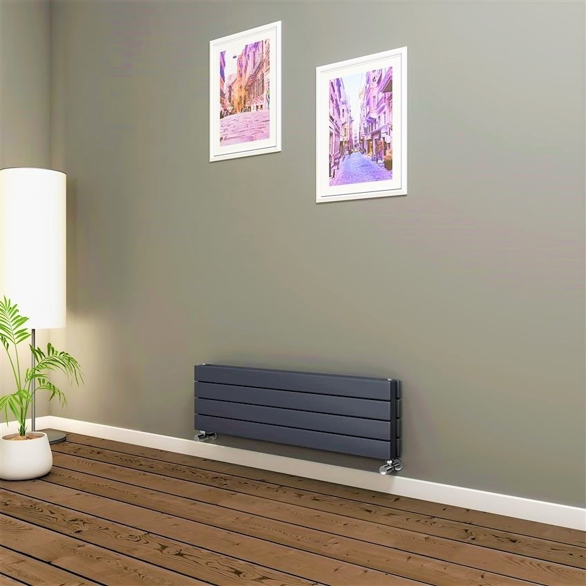 Type 21H Radiateur Décoratif 292x1000 Anthracite - 1
