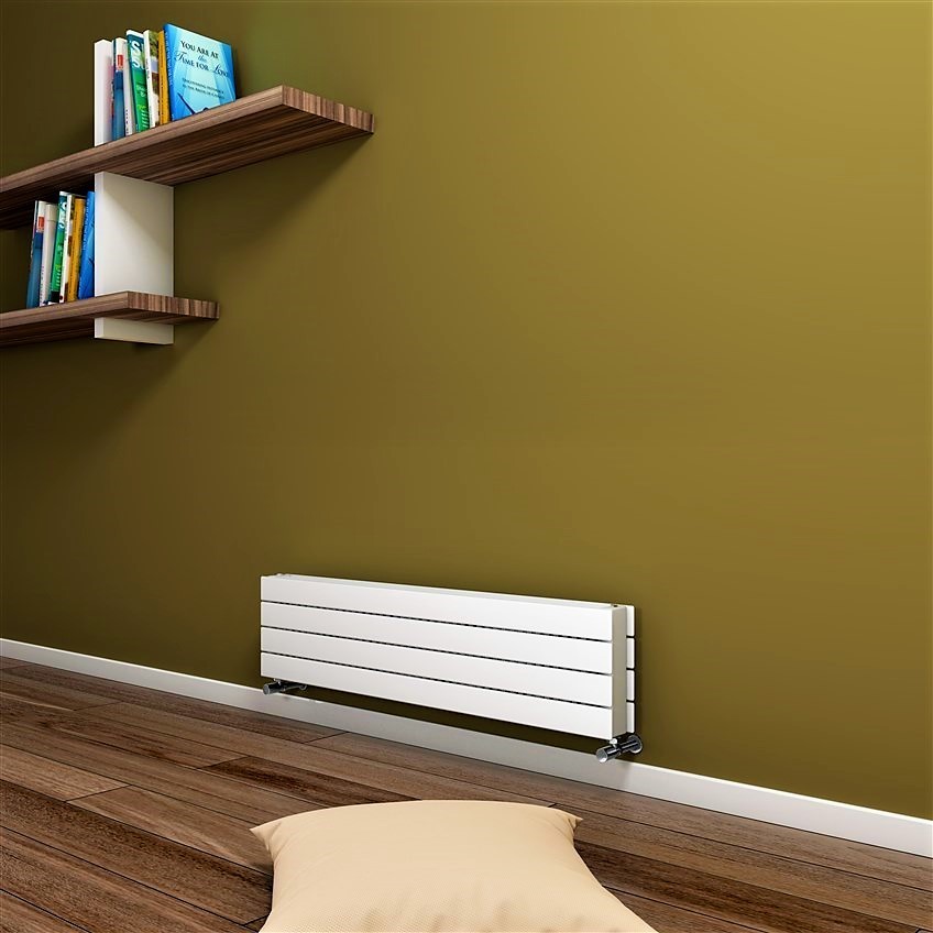 Type 22H Decorative Radiator 292x1200 White - 1