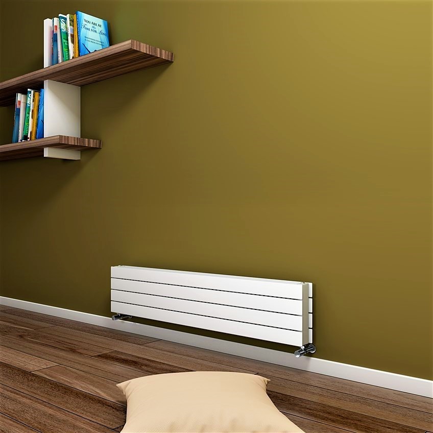 Type 22H Decorative Radiator 292x1400 White - 1