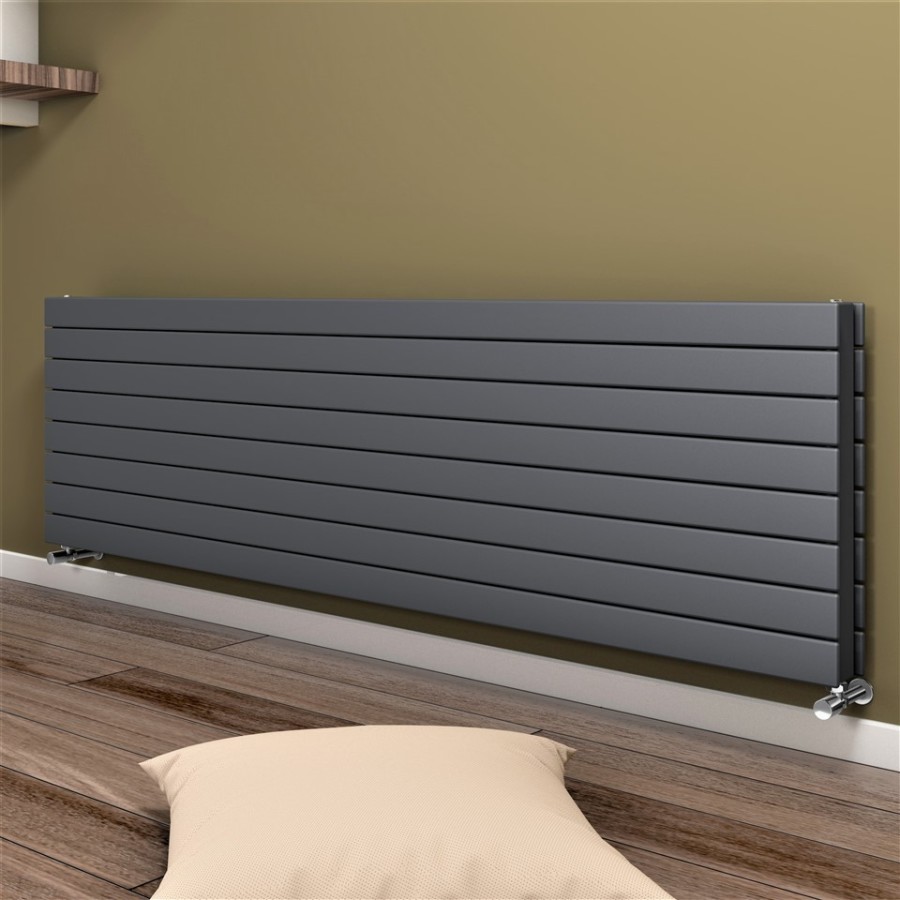 Type 22H Decorative Radiator 588x2000 Anthracite - 2