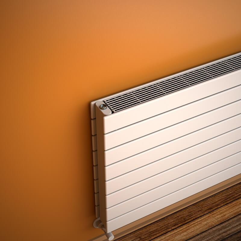 Type 22H Decorative Radiator 588x2500 White 