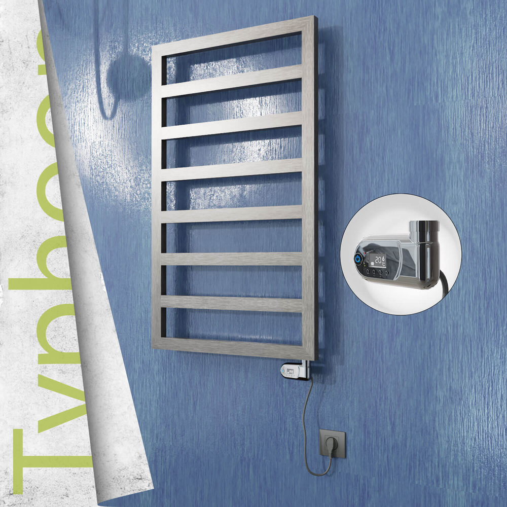 Typhoon Elektrikli Paslanmaz Çelik Havlupan 400x1580 Satin Polisaj (Thesis Termostat) 300W - 1