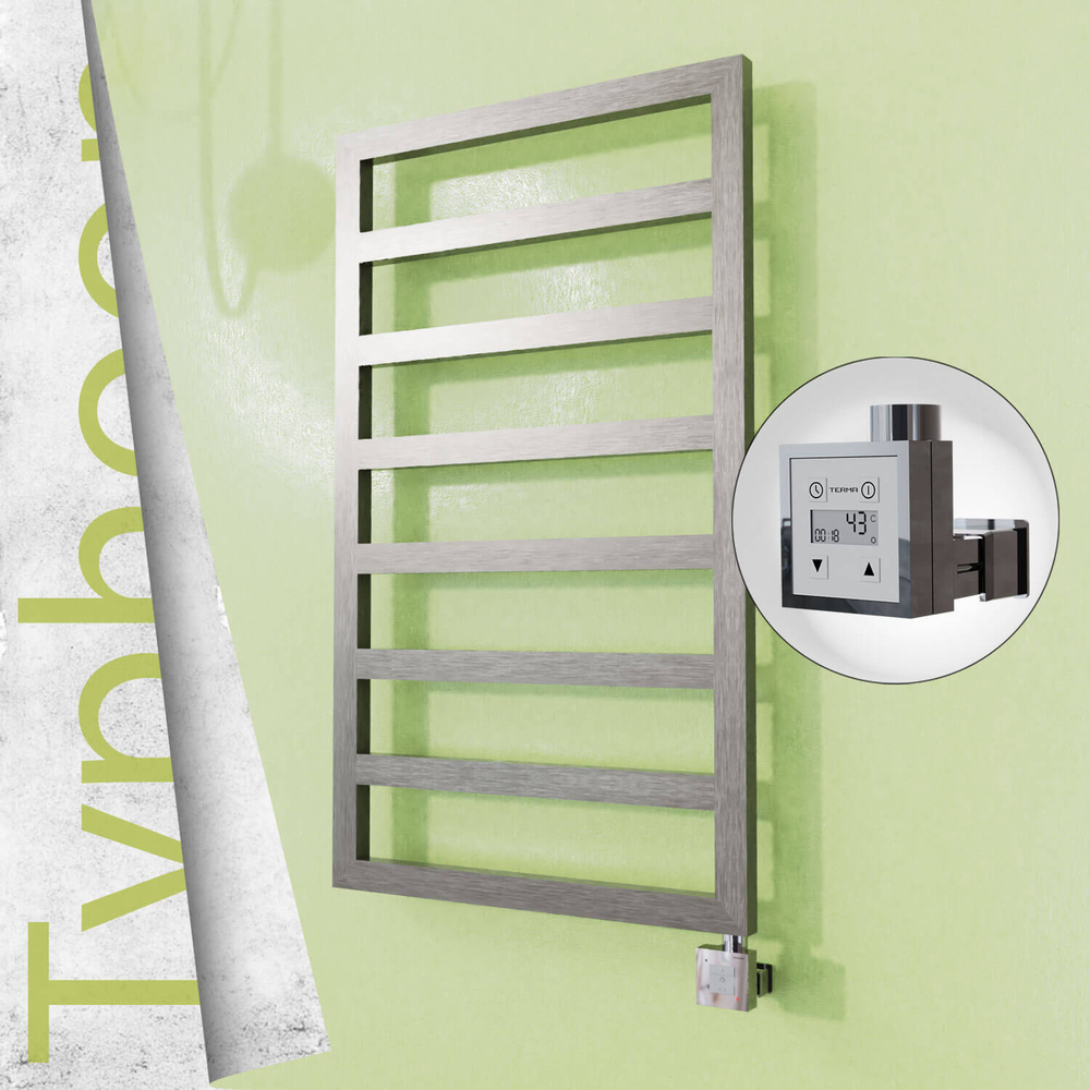 Typhoon Elektrikli Paslanmaz Çelik Havlupan 400x1580 Satine Altın (KTX3 Termostat) 300W - 1