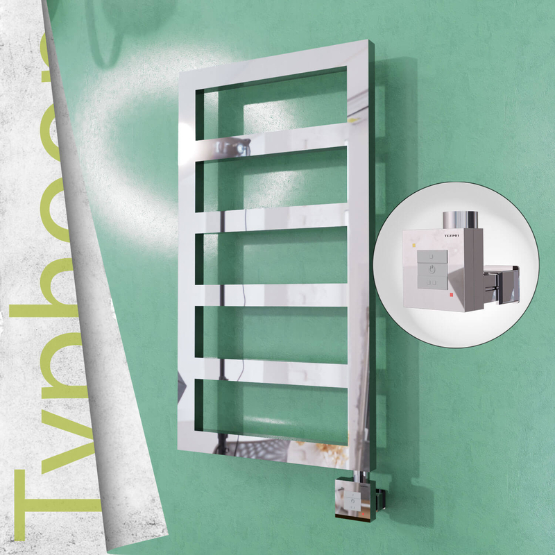 Typhoon Elektrikli Paslanmaz Çelik Havlupan 400x740 Ayna Polisaj (KTX1 Termostat) 200W