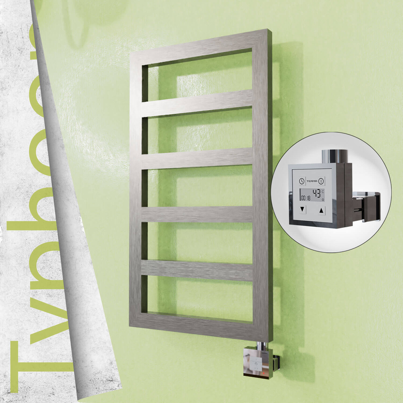 Typhoon Elektrikli Paslanmaz Çelik Havlupan 400x740 Satine Altın (KTX3 Termostat) 200W 