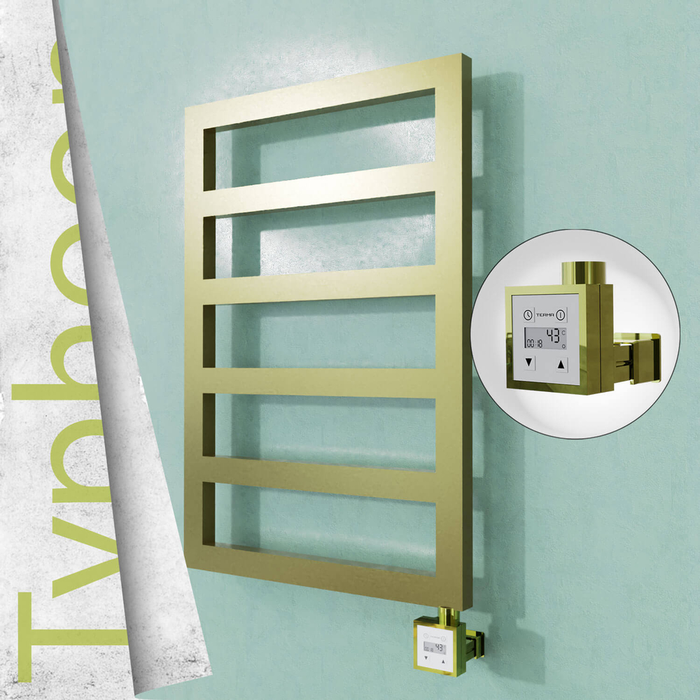 Typhoon Elektrikli Paslanmaz Çelik Havlupan 500x1020 Ayna Polisaj (KTX3 Termostat) 300W - 1