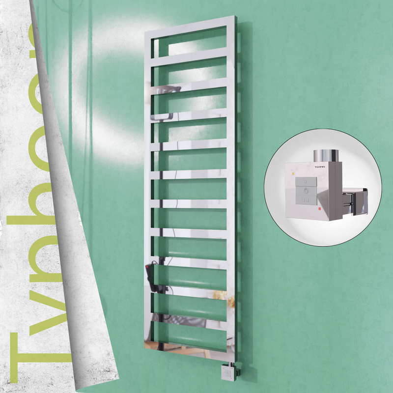 Typhoon Elektrikli Paslanmaz Çelik Havlupan 500x1160 Ayna Polisaj (KTX1 Termostat) 300W 