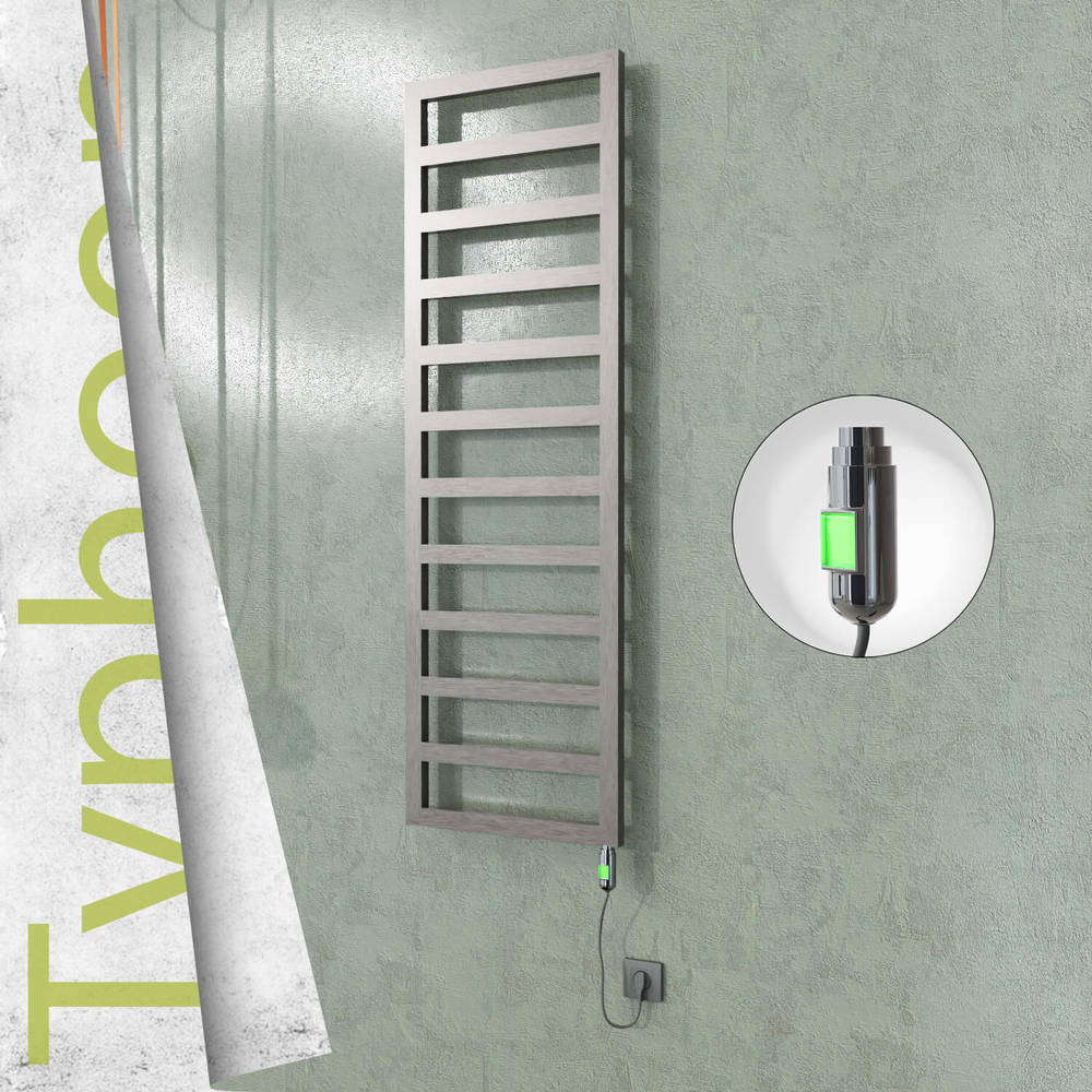 Typhoon Elektrikli Paslanmaz Çelik Havlupan 500x1160 Satin Polisaj (On/Off Düğmeli) 300W - 1