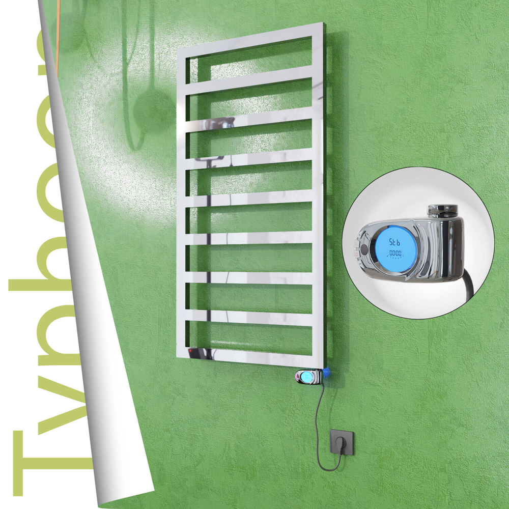 Typhoon Elektrikli Paslanmaz Çelik Havlupan 500x1580 Ayna Polisaj (Musa Termostat) 600W - 1