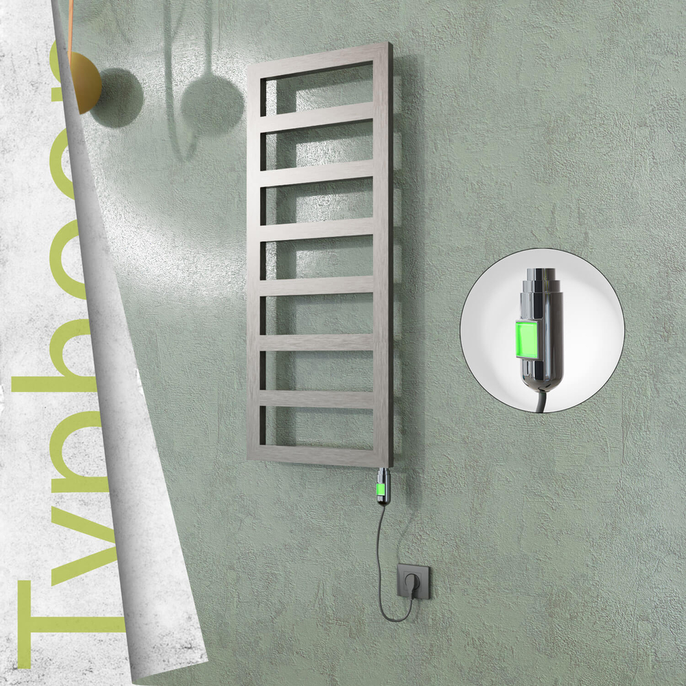 Typhoon Elektrikli Paslanmaz Çelik Havlupan 500x740 Satin Polisaj (On/Off Düğmeli) 200W - 1