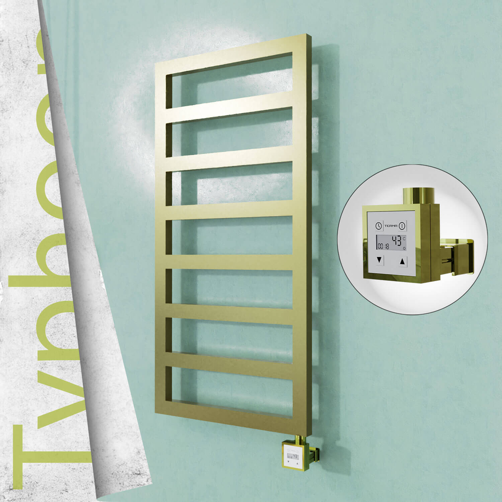 Typhoon Elektrikli Paslanmaz Çelik Havlupan 600x1020 Ayna Polisaj (KTX3 Termostat) 300W - 1