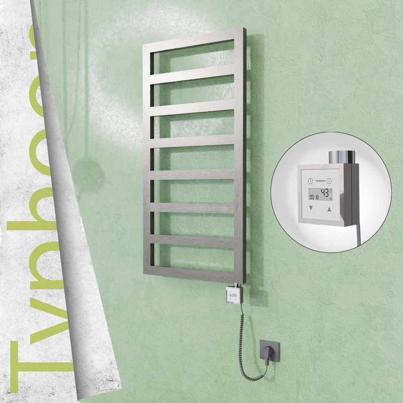 Typhoon Elektrikli Paslanmaz Çelik Havlupan 600x1020 Satin Polisaj (KTX3 Termostat) 300W Spiral Kablolu