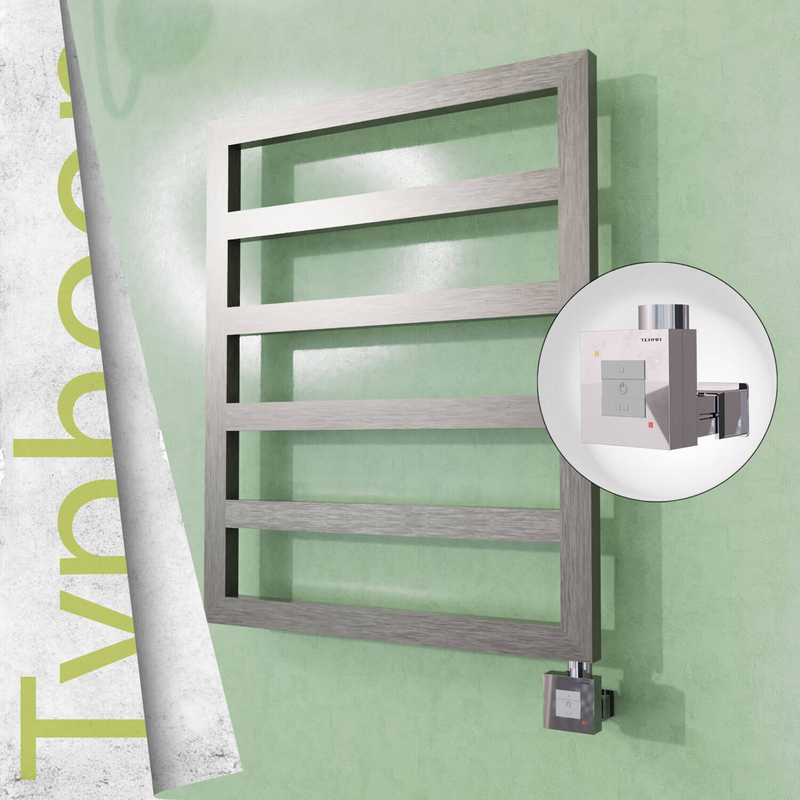 Typhoon Elektrikli Paslanmaz Çelik Havlupan 600x1160 Satin Polisaj (KTX1 Termostat) 300W 