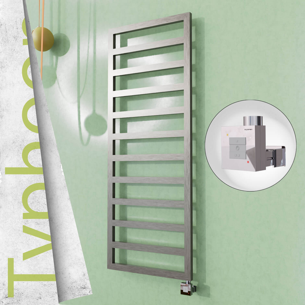 Typhoon Elektrikli Paslanmaz Çelik Havlupan 600x1580 Satin Polisaj (KTX1 Termostat) 600W - 1