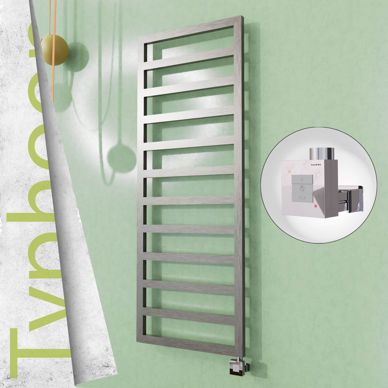 Typhoon Elektrikli Paslanmaz Çelik Havlupan 600x1580 Satin Polisaj (KTX1 Termostat) 600W