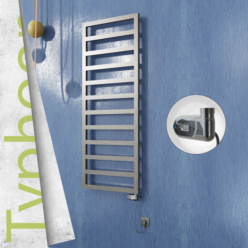 Typhoon Elektrikli Paslanmaz Çelik Havlupan 600x1580 Satin Polisaj (Thesis Termostat) 600W
