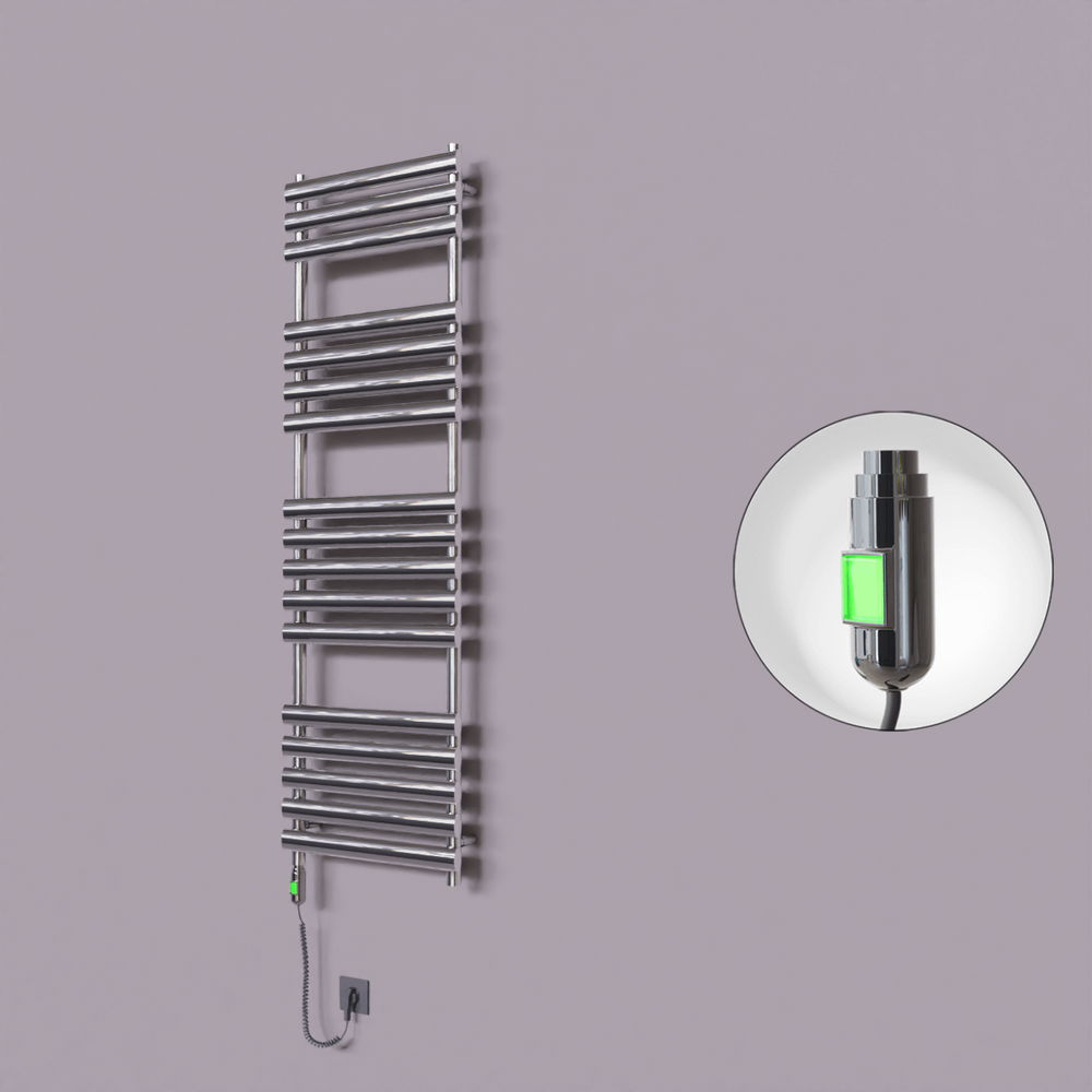 Volga Dekoratif Elektrikli Havlupan 500x1600 Krom (On/Off Düğmeli) 600W - 1