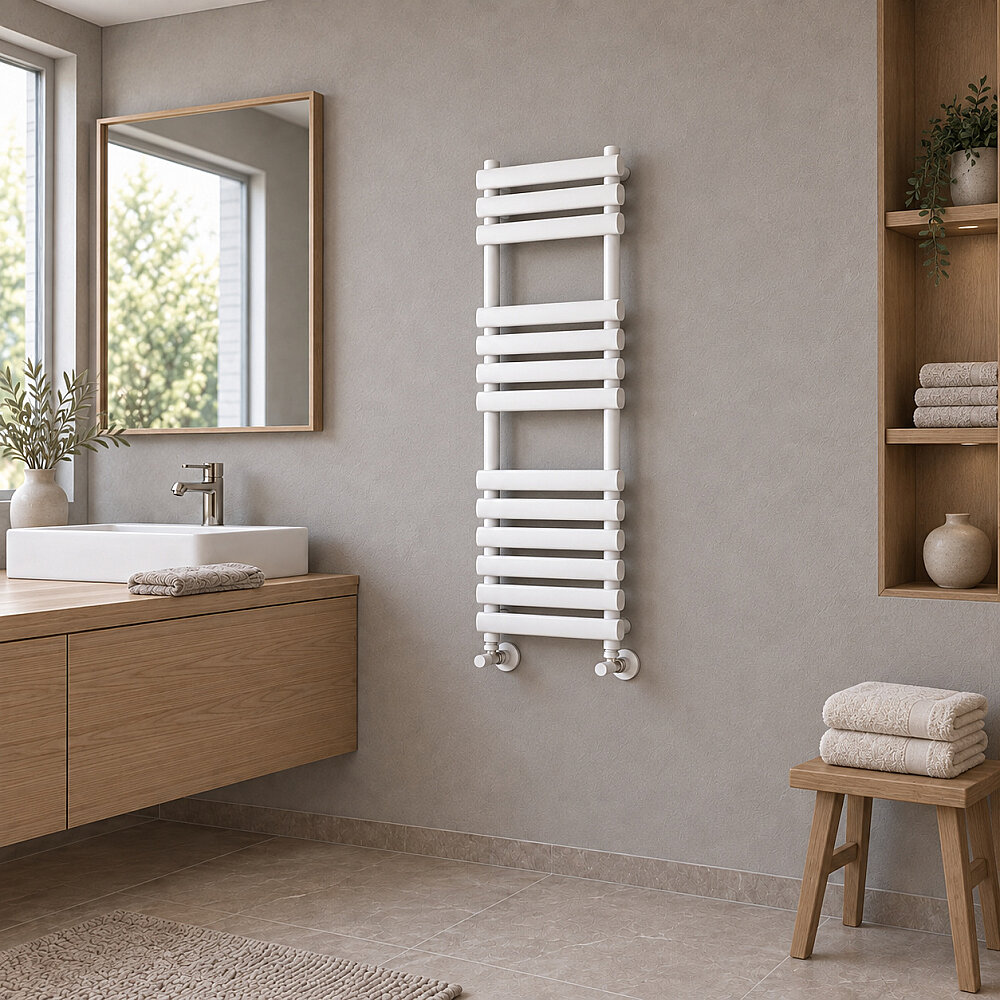Volga Dekoratif Havlupan 500x1200 Beyaz - 1