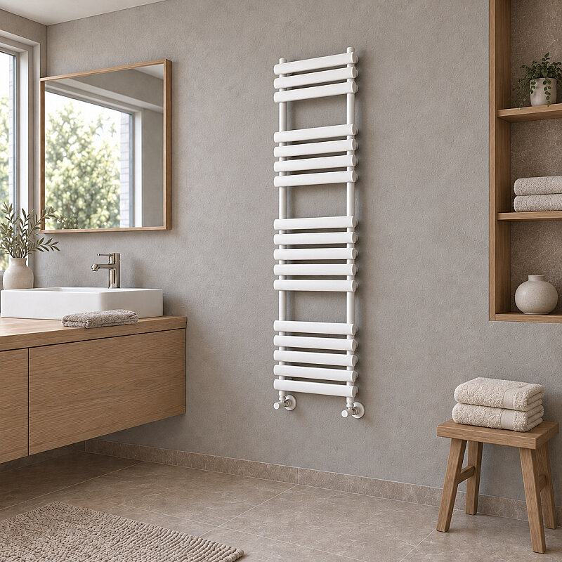 Volga Sèche-serviettes Décoratif 500x1600 Blanc