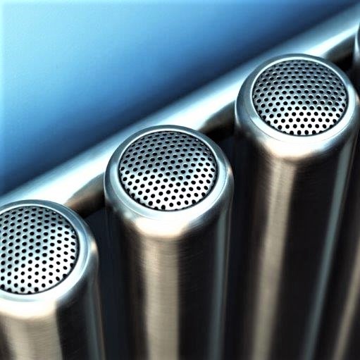 Vulkan Exclusive Acier Inoxydable Radiateur Décoratif 1800x435 - 3