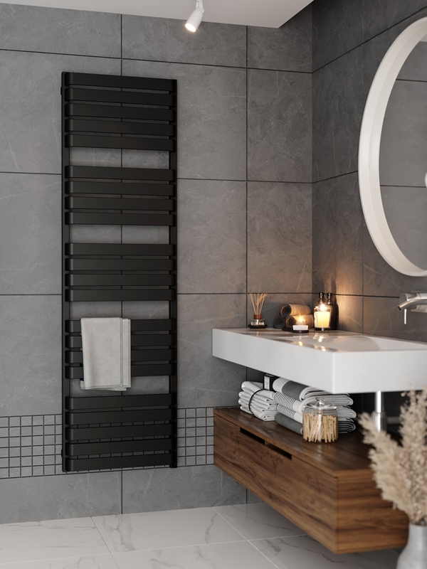 Warp T Tasarım Havlupan 500x1695 Siyah