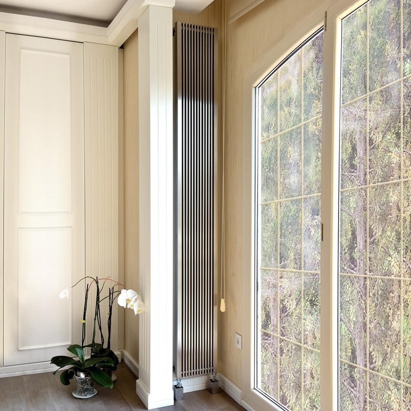 Zambezi Paslanmaz Çelik Radyatör 1500x410 Satin Polisaj